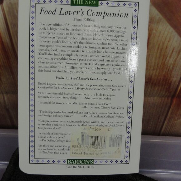 Food Lovers Companion cooking guide~2001 edition~Culinary terms and meanings~ - Picture 2 of 5
